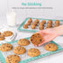 U-Taste 446ºF Heat Resistant Macaron Silicone Baking Mat, Non Stick Reusable Cookies Pastry Sheet Liner with Edge Enhancement Circle Measurement (...